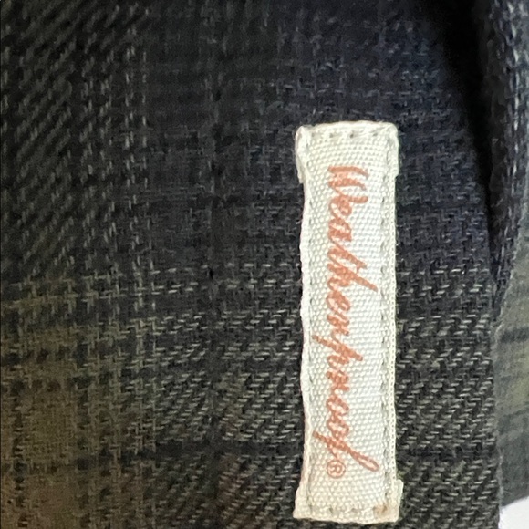 Men's Plaid Shirt Jacket - Blue and Green - Picture 8 of 9